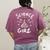 Science Girl Chemistry Biology Student Teacher Women's Comfort Colors T-Shirt Back Print Berry