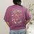 Science Teacher Alphabet Science Is All Around Us Teacher Women's Comfort Colors T-Shirt Back Print Berry