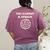 Science Teacher Biology Microbiology Pun Women's Comfort Colors T-Shirt Back Print Berry