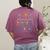 In My Science Teacher Era Science Teacher Women's Comfort Colors T-Shirt Back Print Berry