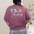 Science Teacher Tie Dye First Day Of School Back To School Men Women Girls Kids Women's Comfort Colors T-Shirt Back Print Berry