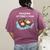 Sea Otter Book Reading Shirt For Bookworm Teachers Women's Comfort Colors T-Shirt Back Print Berry Sea Otter Book Reading Shirt For Bookworm Teachers Women's Comfort Colors T-Shirt Back Print Berry