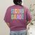 Second Grade Team Heart Teacher Student Back To School Girls Women's Comfort Colors T-Shirt Back Print Berry Second Grade Team Heart Teacher Student Back To School Girls Women's Comfort Colors T-Shirt Back Print Berry