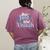 Shhh Just Use Visuals SPED Special Education Teacher Men Women Women's Comfort Colors T-Shirt Back Print Berry