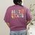Sixth Grade Dream Team First Day Of 6th Grade Teachers Women's Comfort Colors T-Shirt Back Print Berry Sixth Grade Dream Team First Day Of 6th Grade Teachers Women's Comfort Colors T-Shirt Back Print Berry