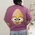 The Smart Seed Good Egg Teacher Halloween Costume Food Group Women's Comfort Colors T-Shirt Back Print Berry The Smart Seed Good Egg Teacher Halloween Costume Food Group Women's Comfort Colors T-Shirt Back Print Berry