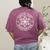 Snow Day Supporter Teacher Student Winter Snowflake Women's Comfort Colors T-Shirt Back Print Berry Snow Day Supporter Teacher Student Winter Snowflake Women's Comfort Colors T-Shirt Back Print Berry