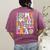 In My Social Studies Teacher Era Cute Social Studies Teacher Women's Comfort Colors T-Shirt Back Print Berry