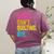Sorry Can't Quilting Bye Teacher Student Quilting Women's Comfort Colors T-Shirt Back Print Berry Sorry Can't Quilting Bye Teacher Student Quilting Women's Comfort Colors T-Shirt Back Print Berry