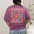 Spanish Teacher Maestra Hablar EspañOl Bilingual Teacher Women's Comfort Colors T-Shirt Back Print Berry