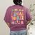 I Speak Toddler Teacher Pre-K Frist Day Back To School Women's Comfort Colors T-Shirt Back Print Berry I Speak Toddler Teacher Pre-K Frist Day Back To School Women's Comfort Colors T-Shirt Back Print Berry