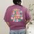 Special Education Teacher Team SPED Grow With The Flow Women's Comfort Colors T-Shirt Back Print Berry