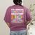 Special Educational Assistant And Sped Teacher Women's Comfort Colors T-Shirt Back Print Berry