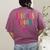 Specials Squad Art Music PE Tech Gym Teacher Team Women's Comfort Colors T-Shirt Back Print Berry