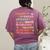 SPED Caffeinate Advocate Laminate Educate Teacher Facilitate For Men Women Women's Comfort Colors T-Shirt Back Print Berry