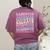 Sped Caffeinate Advocate Laminate Educate Teacher Women's Comfort Colors T-Shirt Back Print Berry