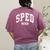 SPED Crew SPED Teacher Back To School For Women Men Women's Comfort Colors T-Shirt Back Print Berry SPED Crew SPED Teacher Back To School For Women Men Women's Comfort Colors T-Shirt Back Print Berry