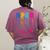 SPED Squad Proud Special Education Para Teacher Colorful Women's Comfort Colors T-Shirt Back Print Berry