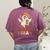 In My Spooky Science Teacher Era Occupational Haunts Women's Comfort Colors T-Shirt Back Print Berry
