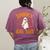 Spooky Science Teacher Ghost Halloween School Women Women's Comfort Colors T-Shirt Back Print Berry