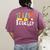 Steam Teacher Science Tech Engineering Arts Maker Women's Comfort Colors T-Shirt Back Print Berry