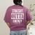 Straight Outta Energy Teacher Life Back To School Teacher Women's Comfort Colors T-Shirt Back Print Berry