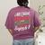 Students Saying 6-7 67 Six Seven Teacher Christmas Women's Comfort Colors T-Shirt Back Print Berry