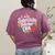 In My Substitute Teacher Era Women's Comfort Colors T-Shirt Back Print Berry
