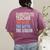 Substitute Teacher Man The Myth The Legend Appreciation Day Women's Comfort Colors T-Shirt Back Print Berry