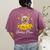 Sunflower Yorkie Mom Dog Lover Women's Comfort Colors T-Shirt Back Print Berry