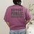Support Public Education Protect Teachers Students Schools Women's Comfort Colors T-Shirt Back Print Berry