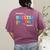 Sustantivo Maestra Fabulosa Adjetivo Spanish Teacher Women's Comfort Colors T-Shirt Back Print Berry