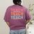 Teach Compassion Kindness Confidence For Teacher Women's Comfort Colors T-Shirt Back Print Berry Teach Compassion Kindness Confidence For Teacher Women's Comfort Colors T-Shirt Back Print Berry