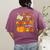 I Teach The Coolest Pumpkins In The Patch Teacher Halloween Women's Comfort Colors T-Shirt Back Print Berry I Teach The Coolest Pumpkins In The Patch Teacher Halloween Women's Comfort Colors T-Shirt Back Print Berry