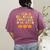 I Teach The Cutest Pumpkins In The Patch Fall Season Teacher Women's Comfort Colors T-Shirt Back Print Berry I Teach The Cutest Pumpkins In The Patch Fall Season Teacher Women's Comfort Colors T-Shirt Back Print Berry