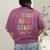 I TEACH ROCKSTARS Band Vibes Teacher Rocks My Music Teaching Women's Comfort Colors T-Shirt Back Print Berry