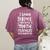 I Teach Science Because Math Teachers Need Heroes Too Women's Comfort Colors T-Shirt Back Print Berry I Teach Science Because Math Teachers Need Heroes Too Women's Comfort Colors T-Shirt Back Print Berry