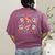 Teach Teacher Dia De Los Muertos Day Of The Dead Sugar Skull Women's Comfort Colors T-Shirt Back Print Berry Teach Teacher Dia De Los Muertos Day Of The Dead Sugar Skull Women's Comfort Colors T-Shirt Back Print Berry