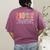Teacher 2ND Grade Team Like a Normal Team But Much Cooler Women's Comfort Colors T-Shirt Back Print Berry