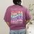 Teacher Dear Students Behind Me 1st Day Of School On Back Women's Comfort Colors T-Shirt Back Print Berry Teacher Dear Students Behind Me 1st Day Of School On Back Women's Comfort Colors T-Shirt Back Print Berry