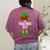 Teacher Elf Matching Family Christmas Women Men Women's Comfort Colors T-Shirt Back Print Berry Teacher Elf Matching Family Christmas Women Men Women's Comfort Colors T-Shirt Back Print Berry