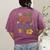 Teacher Inspire Love Women's Comfort Colors T-Shirt Back Print Berry