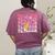 Teacher Pencil Back To School Groovy Pink Teacher First Day Women's Comfort Colors T-Shirt Back Print Berry Teacher Pencil Back To School Groovy Pink Teacher First Day Women's Comfort Colors T-Shirt Back Print Berry