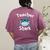 Teacher Shark Teacher For Men Women Women's Comfort Colors T-Shirt Back Print Berry