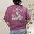 Teacher Skeleton Messy Bun I'Ll Just Wait Until Its Quiet Women's Comfort Colors T-Shirt Back Print Berry Teacher Skeleton Messy Bun I'Ll Just Wait Until Its Quiet Women's Comfort Colors T-Shirt Back Print Berry