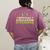 Teacher Superhero Student Educator Special Education Women's Comfort Colors T-Shirt Back Print Berry