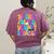 Teacher Of The Visually Impaired Blindness Awareness Women's Comfort Colors T-Shirt Back Print Berry