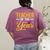 Teacher Of The Year Men Women Teachers Women's Comfort Colors T-Shirt Back Print Berry