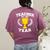 Teacher Of The Year For Men Women Women's Comfort Colors T-Shirt Back Print Berry Teacher Of The Year For Men Women Women's Comfort Colors T-Shirt Back Print Berry
