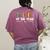 Teacher Of The Year Party Teacher Appreciation Women's Comfort Colors T-Shirt Back Print Berry